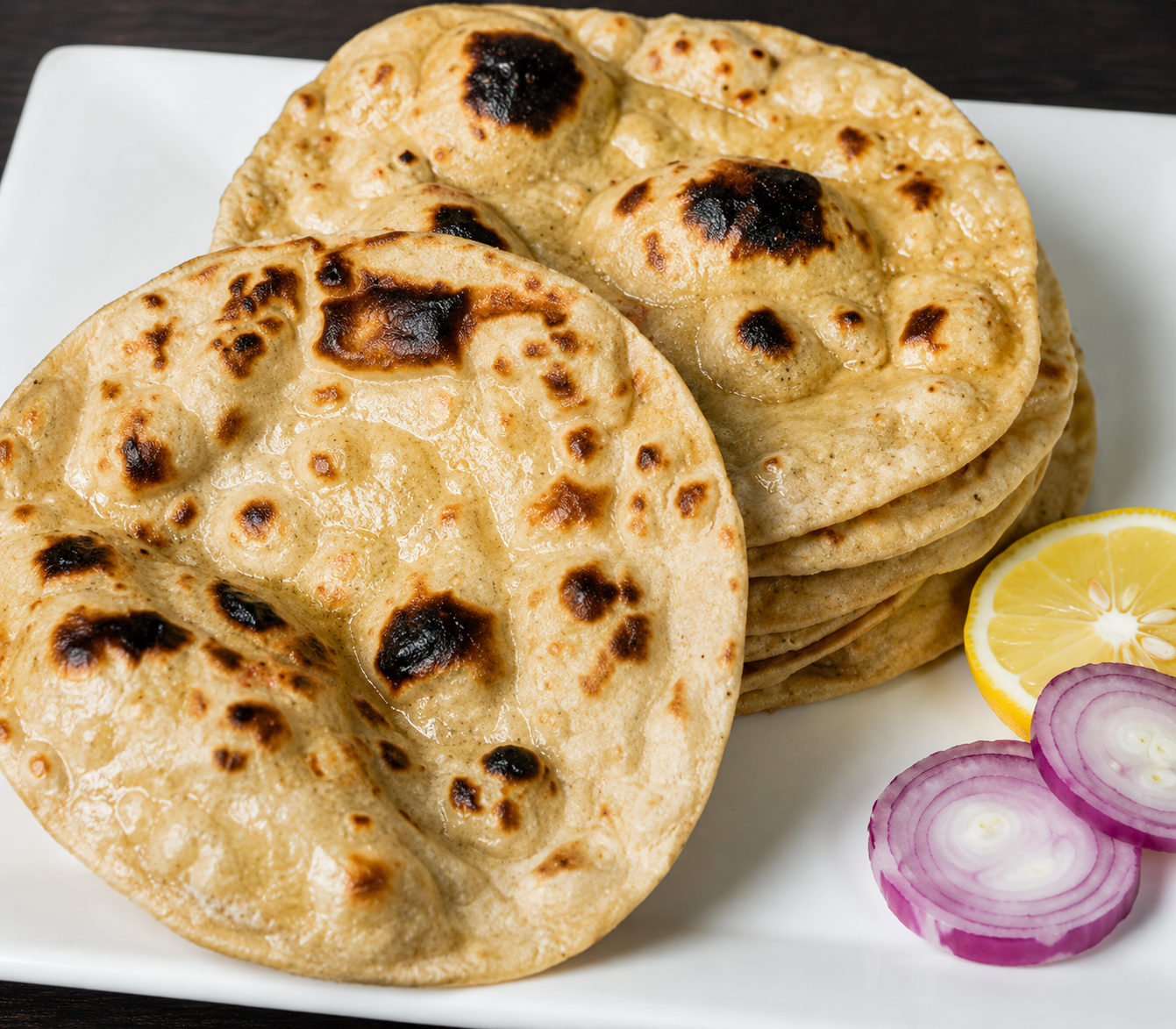 Butter Tandoori Roti (Live Clay Oven)