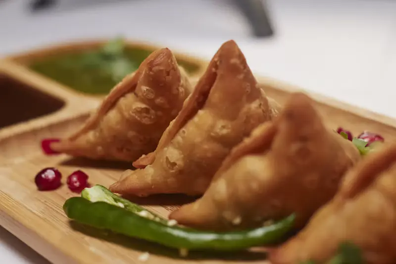 Crispy Veg Potli Samosa